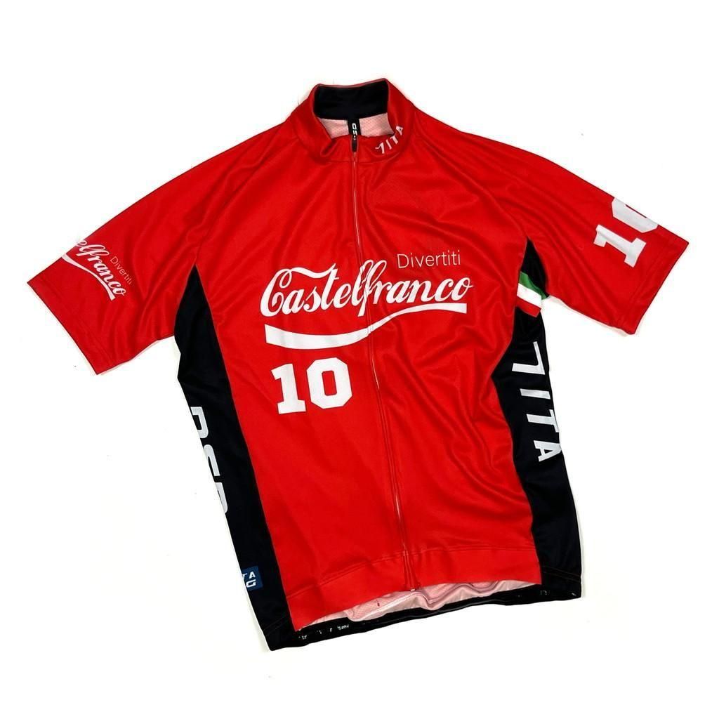 7ITA Castelfranco Jersey Red | サイクルジャージ - 7 BiCYCLE