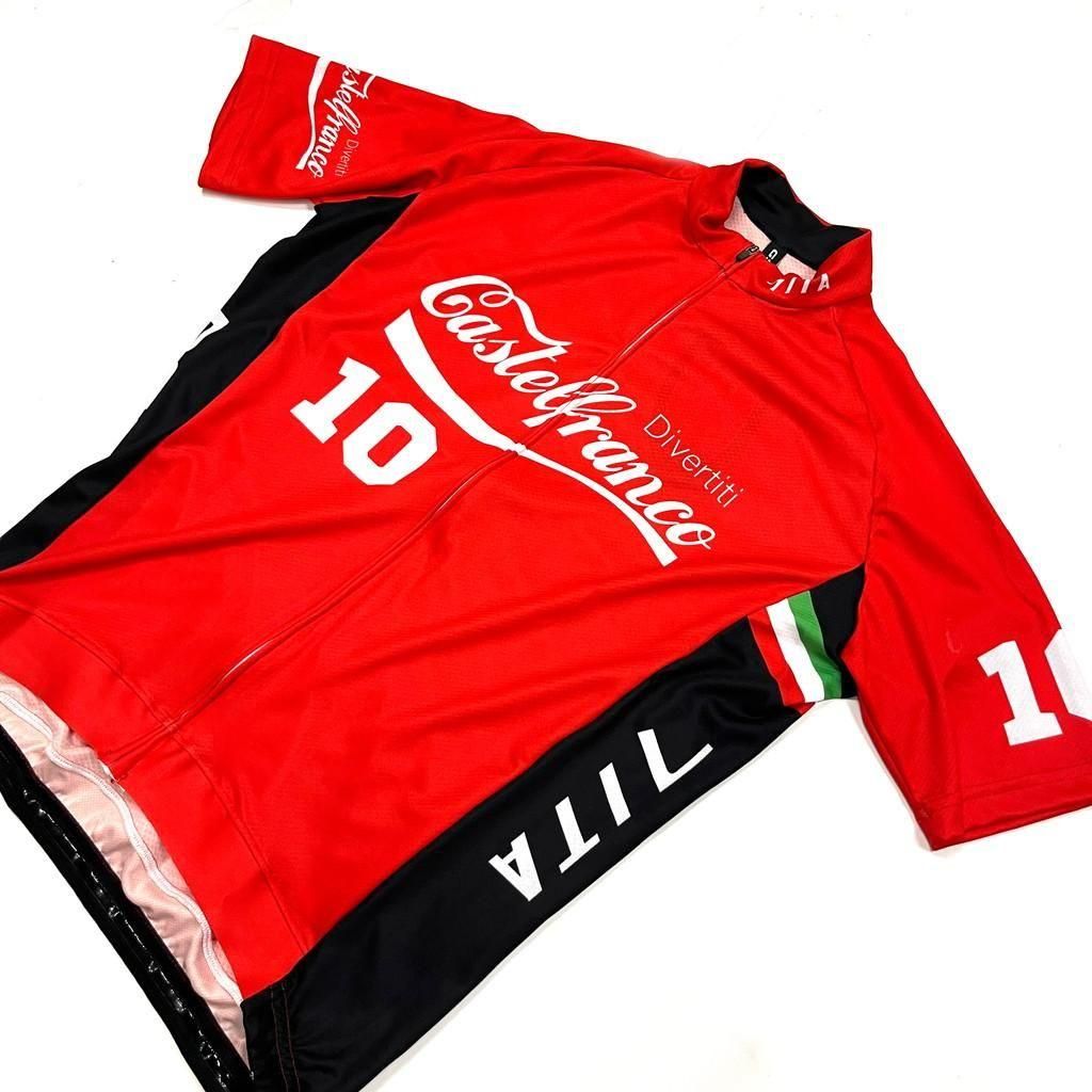 爆買い 7ITA BiCYCLE 7 - サイクルジャージ | Red Jersey Castelfranco ウェア