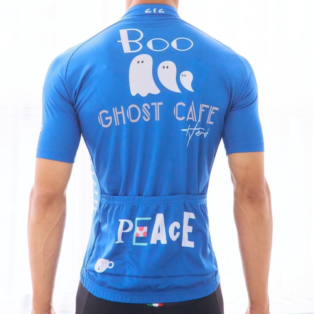 7ITA Ghost Cafe Jersey | Navy - 7 BiCYCLE Products