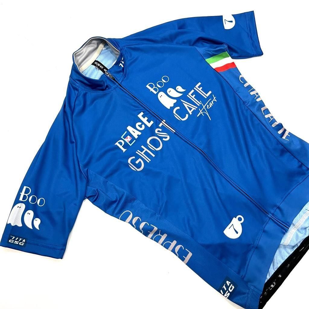 7ITA Ghost Cafe Jersey | Navy - 7 BiCYCLE Products