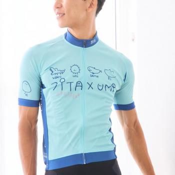 <img class='new_mark_img1' src='https://img.shop-pro.jp/img/new/icons5.gif' style='border:none;display:inline;margin:0px;padding:0px;width:auto;' />7ITA Umi Same Jersey Celeste Green