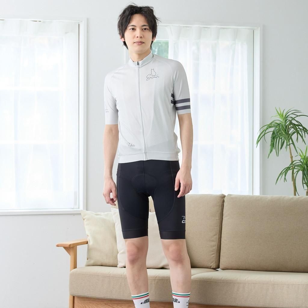 7ITA Cafe Cat Jersey |Cream - 7 BiCYCLE Products