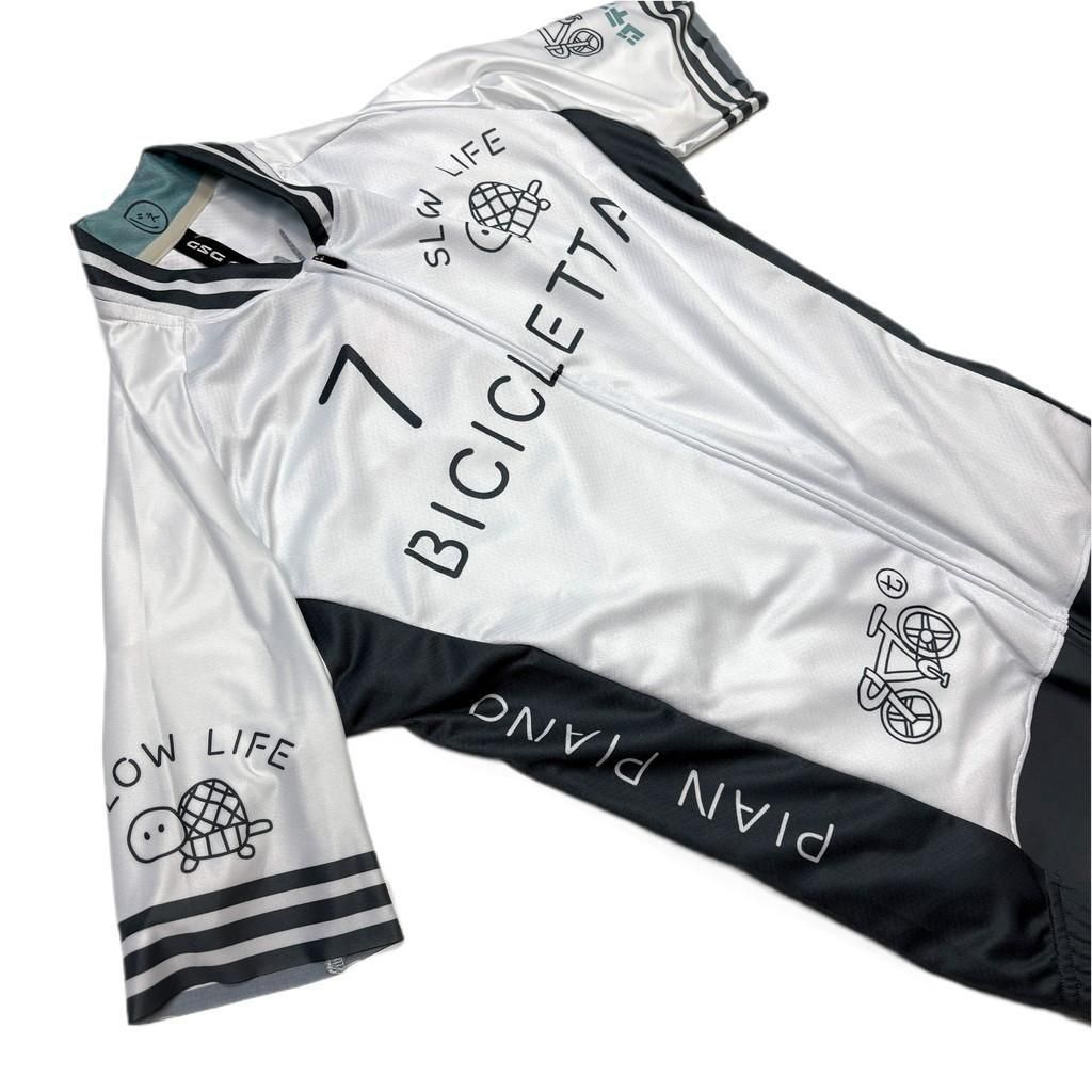 7ITA Italiano Kame Lady Jersey | オフホワイト - 7 BiCYCLE