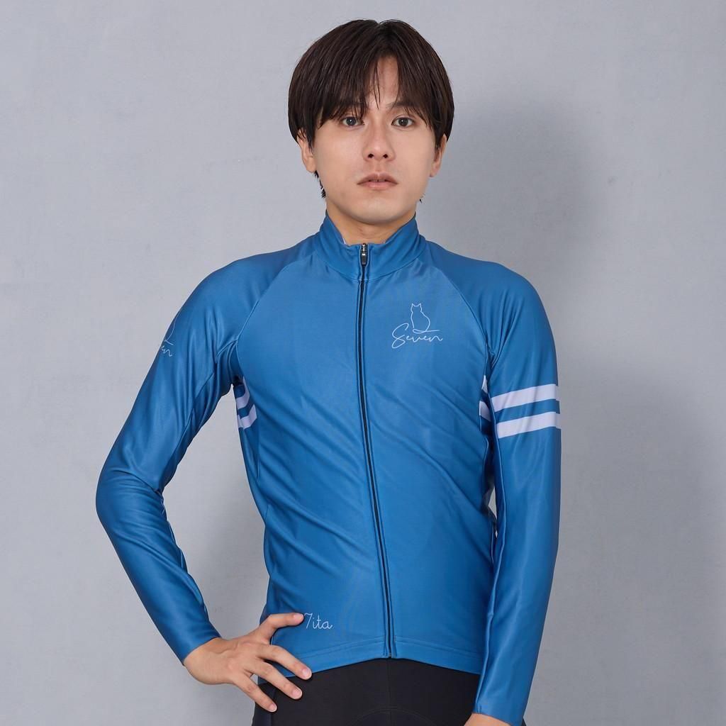 7ITA Cafe Cat LS Jersey Navy<img class='new_mark_img2' src='https://img.shop-pro.jp/img/new/icons61.gif' style='border:none;display:inline;margin:0px;padding:0px;width:auto;' />
