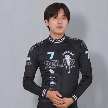 7ITA Relax Cat LS Jersey Black<img class='new_mark_img2' src='https://img.shop-pro.jp/img/new/icons13.gif' style='border:none;display:inline;margin:0px;padding:0px;width:auto;' />