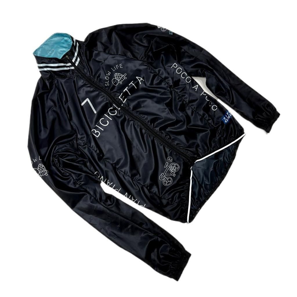 7ITA Cafe Cat Windbreaker | ブラック - 7 BiCYCLE Products