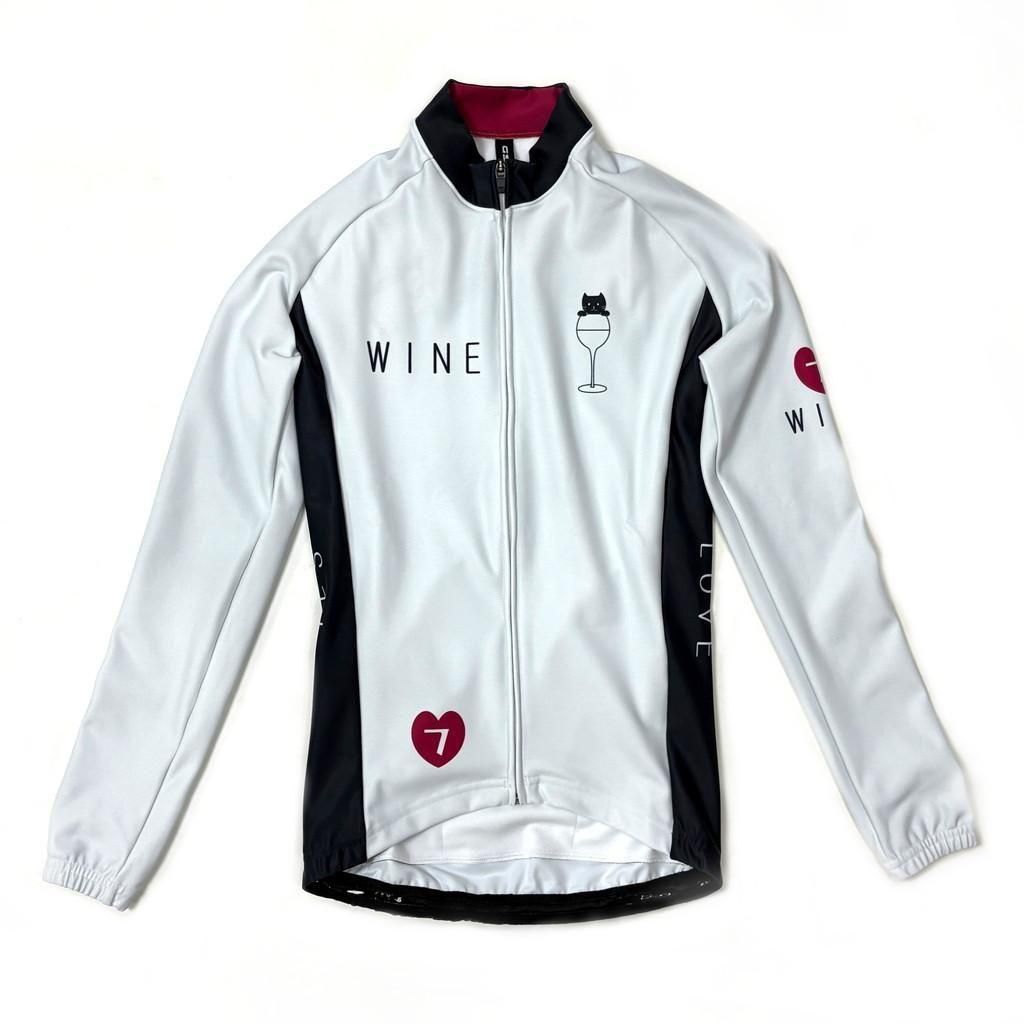 7ITA No Wine No Life Lady LS Jersey | レディースジャージ - 7