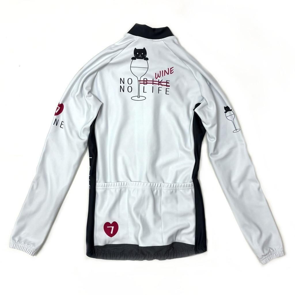 7ITA No Wine No Life Lady LS Jersey | レディースジャージ - 7