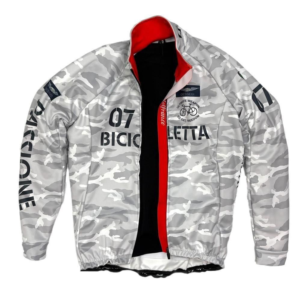 ジャケット・アウター brr 7ITA Bomber Jacket | ホワイトカモ - 7 BiCYCLE Products