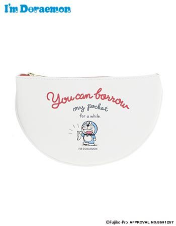 I M Doraemon ポケットポーチ レッド I M Doraemon ポケットポーチ レッド