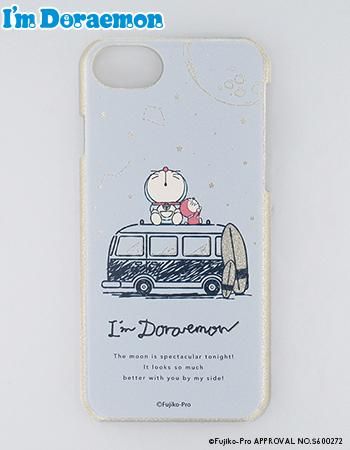 I M Doraemon スマホケース フラワーリング