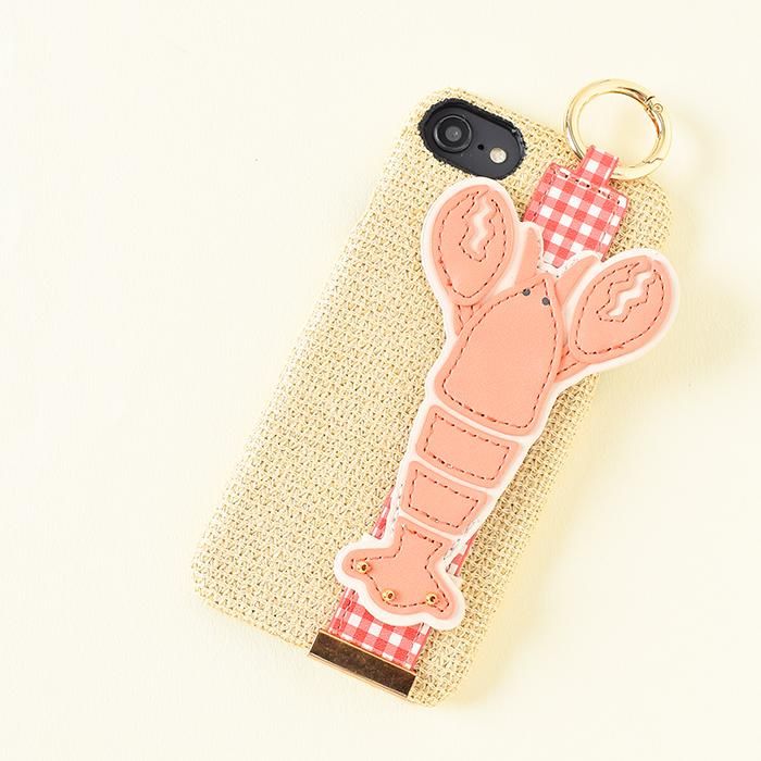 ロブスター バンド付きケース Iphone8 7 Se兼用 フラワーリングオンラインストア