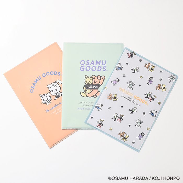 【Special Price】OSAMU GOODS/クリアファイル
