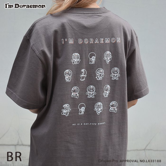 I’M DORAEMON総柄半袖Tシャツ｜アイムドラえもん｜フラワーリングオンラインストア