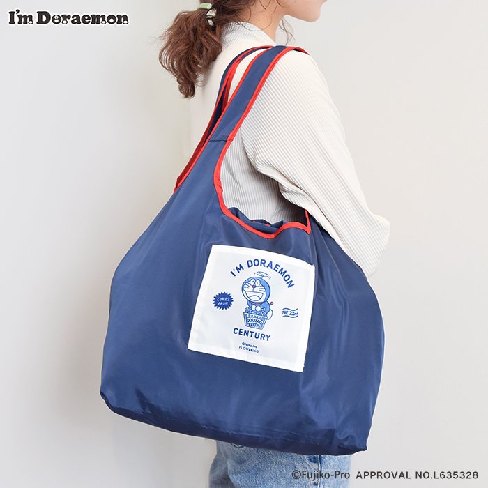 【ドラえもんマーケット】I’M DORAEMON/お買い物バッグ