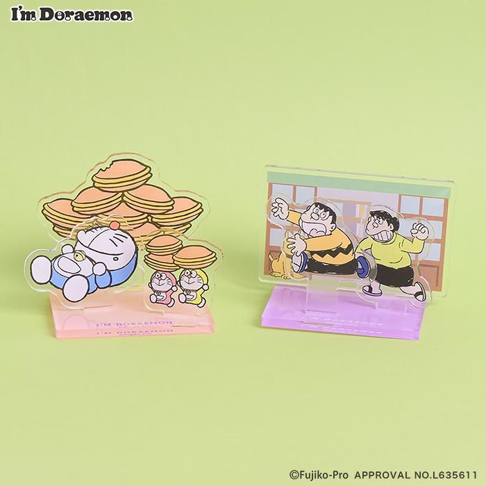 ジオラマアクリルスタンドII｜アイムドラえもん｜フラワーリング