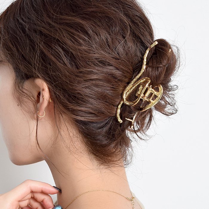 バンスクリップ Y2K 韓国 ヘアクリップ ヘアアクセ ヘアアレンジ 髪