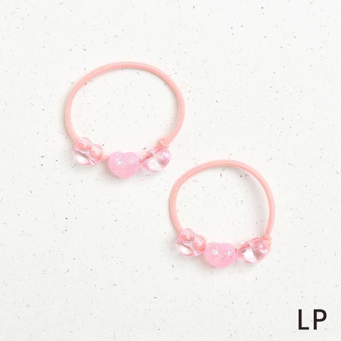 ハート｜キッズヘアゴム｜フラワーリングオンラインストア