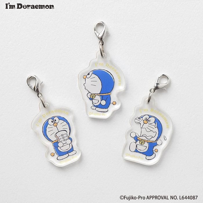 トレーディングアクリルチャーム｜アイムドラえもん｜フラワーリング