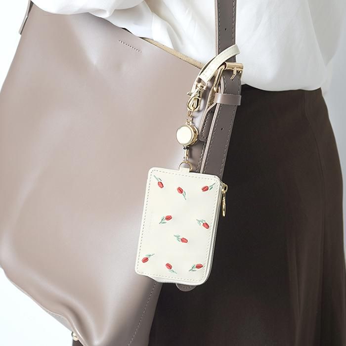 LiPPS　カード　セット チューリップ｜パスケース｜フラワーリングオンラインストア