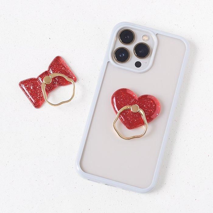 ラメ×レッド|スマホリング|フラワーリングオンラインストア ラメ×レッド|スマホリング|フラワーリングオンラインストア