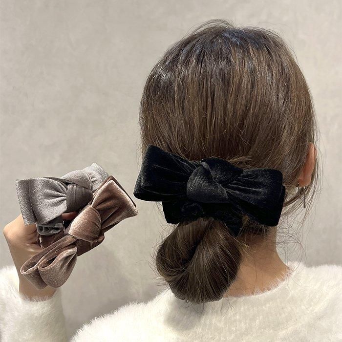 ベロアリボン❁確認用です ベロアリボン/シュシュ（シュシュ）｜Flowering（フラワーリング