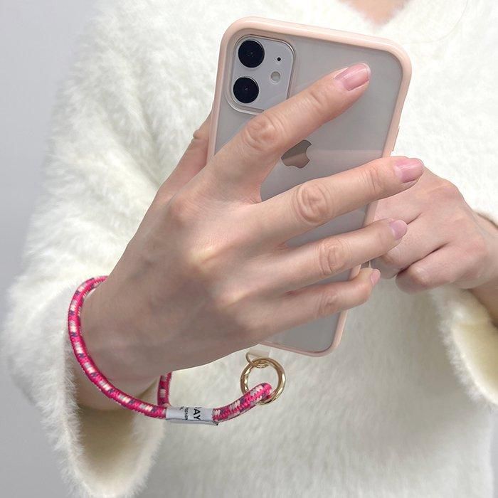 アイリング iPhone/Android 落下防止(グレイシャーシルバー