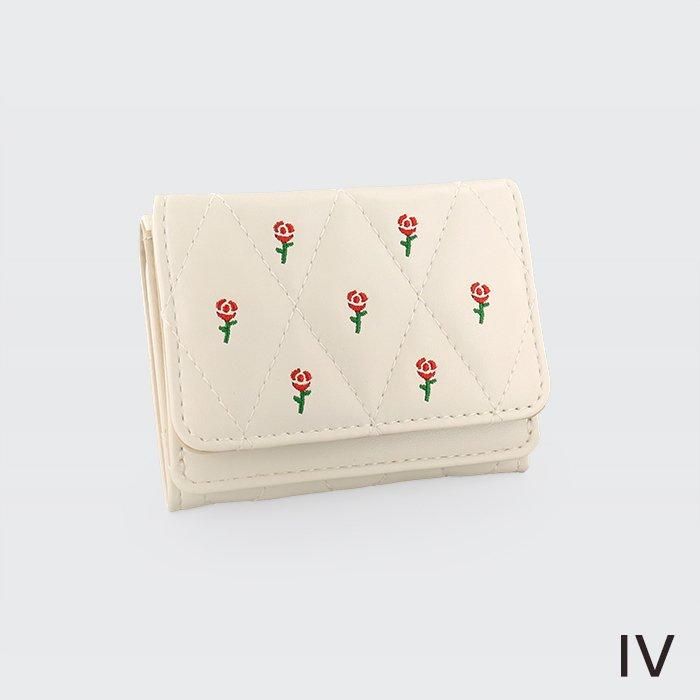 キルティングミニウォレット　財布小銭入れcc 新品 ハートキルティングミニウォレット（財布） | index