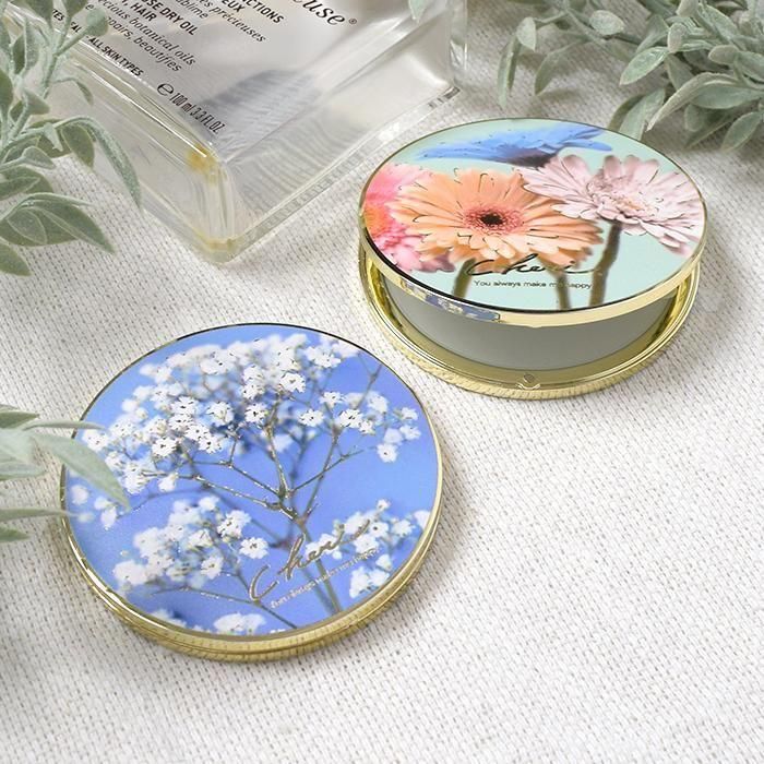 フラワー｜PLUS FOR me｜コンパクトミラー｜フラワーリングオンライン