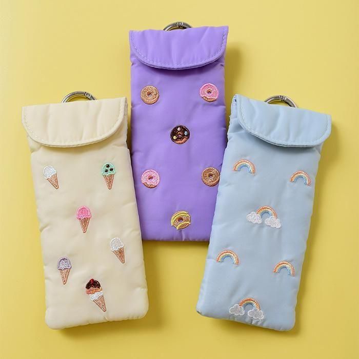 ガーリー刺繍｜メガネケース｜フラワーリングオンラインストア