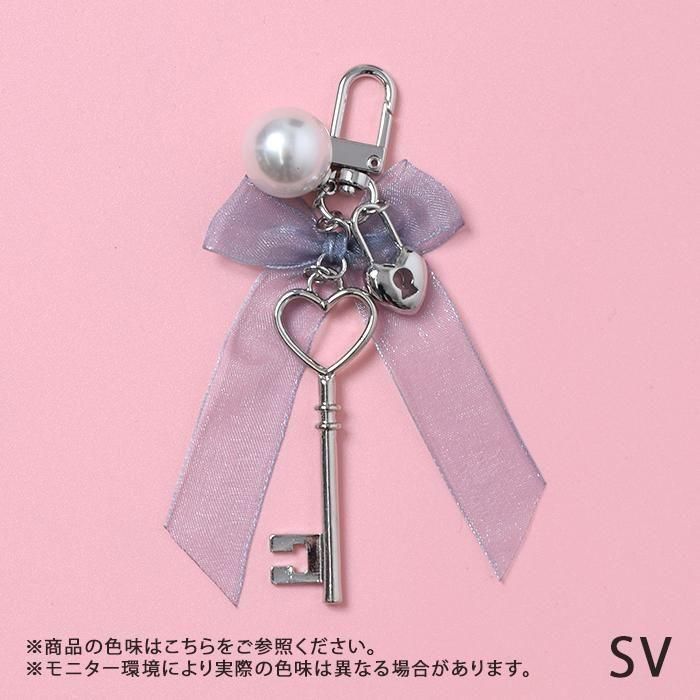 ハート×鍵｜チャーム｜フラワーリングオンラインストア