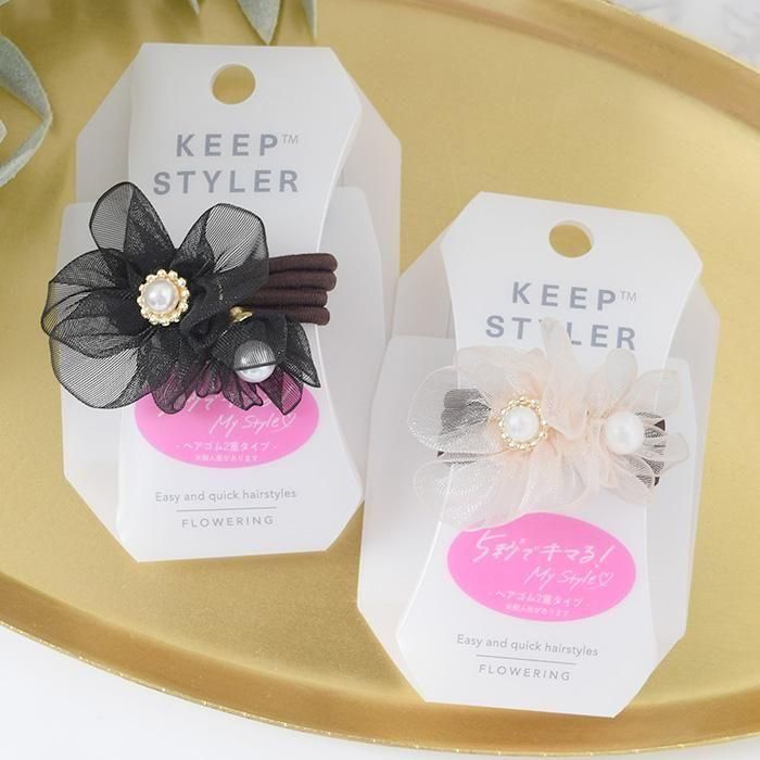 ヘアゴム - Flowering | フラワーリングオンラインストア オーガンジー