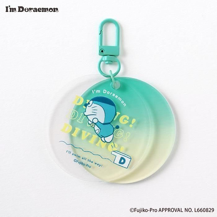 アクリルキーホルダー｜アイムドラえもん｜フラワーリング