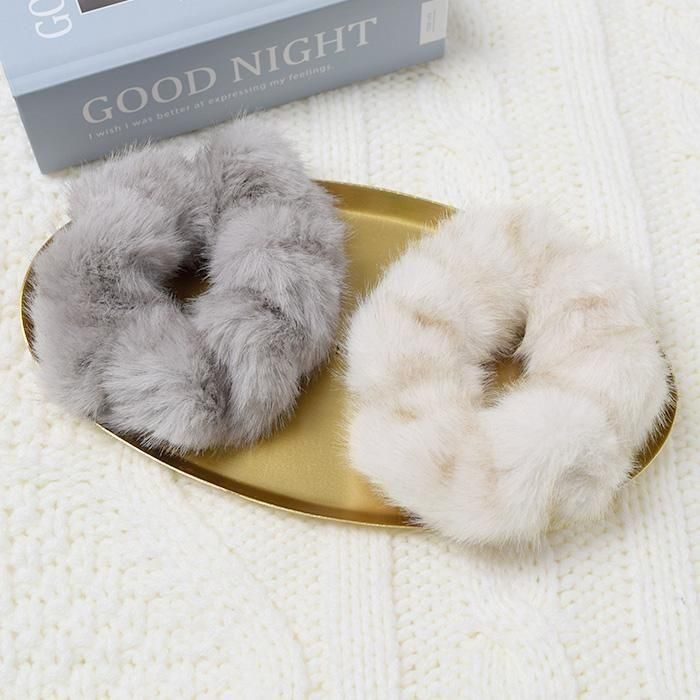 ふわふわファー｜シュシュ｜フラワーリングオンラインストア