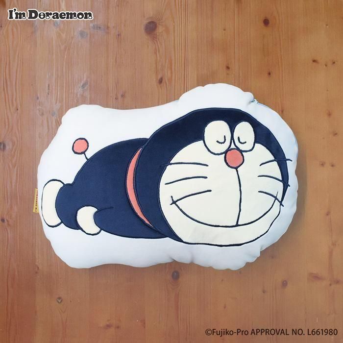 ブランケットinクッション｜アイムドラえもん｜フラワーリング