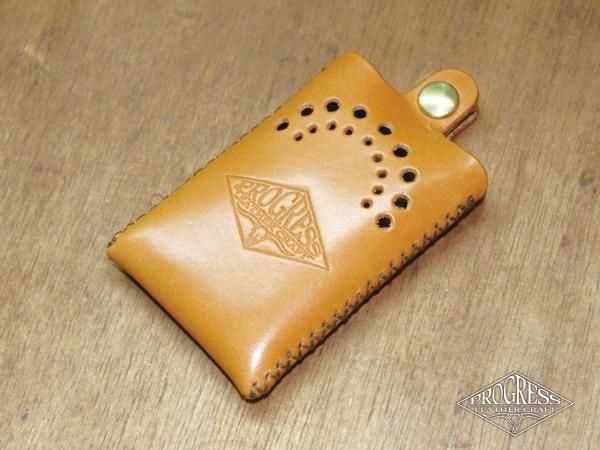 ハクキンカイロミニ用レザーケース - 青森市のハンドメイド革