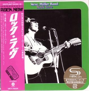 STEVE MILLER BANDスティーヴ・ミラー・バンド紙ジャケット