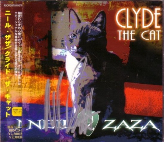 NEIL ZAZA / CLYDE THE CAT （☆サイン入り） - DISK HEAVEN