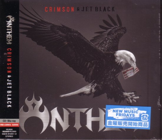 ANTHEM / CRIMSON & JET BLACK【日本盤限定 スリーヴケース付き特装版CD+Blu-ray】 - DISK HEAVEN