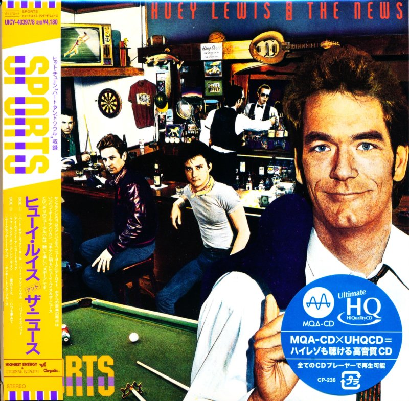 Huey Lewis & The News ヒューイ・ルイス＆ザ・ニュース / Sports スポーツ +22 【生産限定盤】(２枚組  UHQCD(MQA)) - DISK HEAVEN