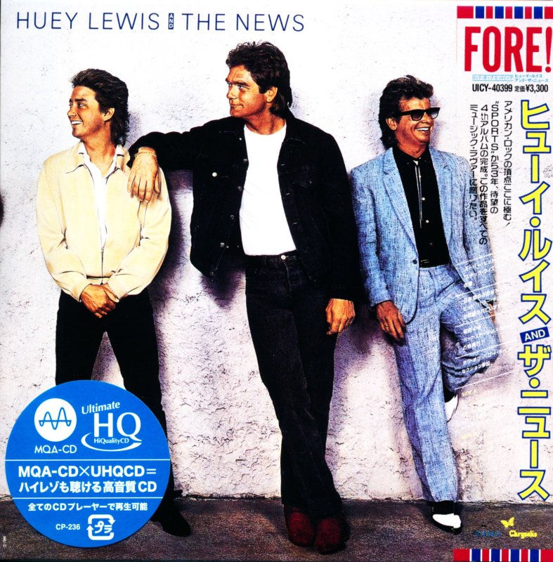 Huey Lewis & The News ヒューイ・ルイス＆ザ・ニュース / FORE
