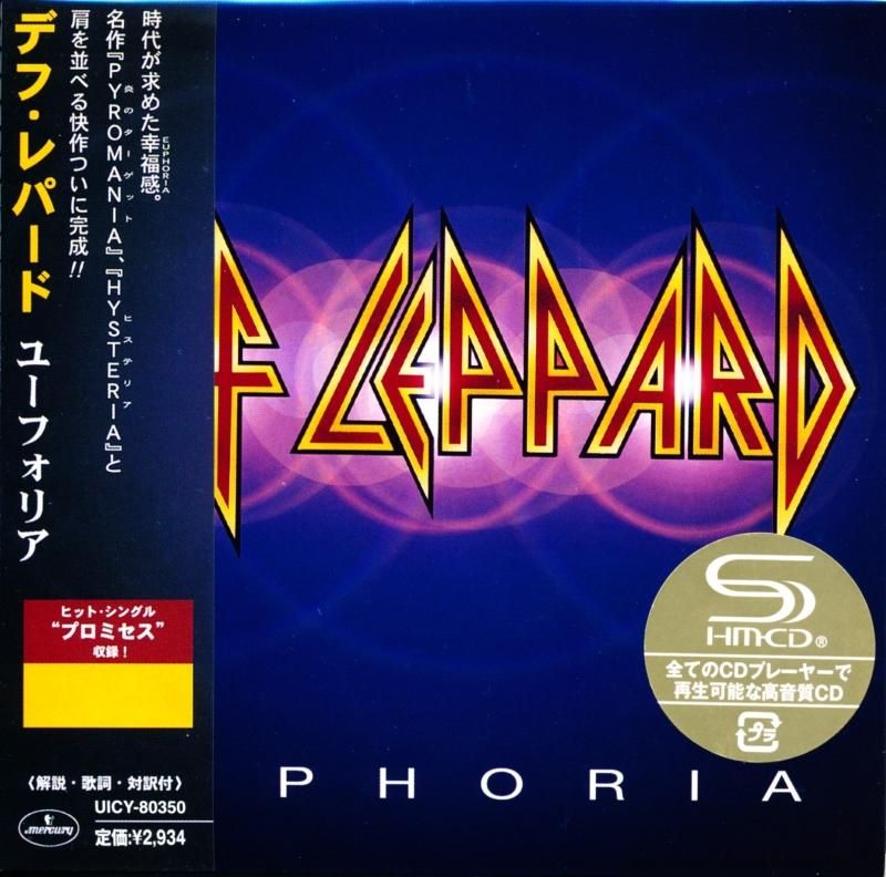 Def Leppard デフ・レパード / Euphoria ユーフォリア (SHM-紙ジャケCD 