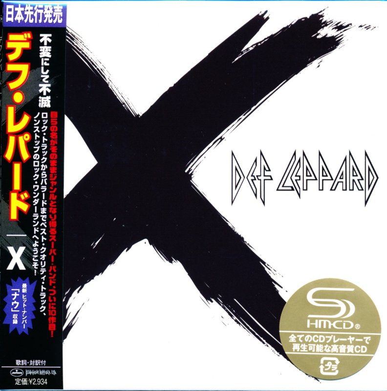 Def Leppard デフ・レパード / X (SHM-紙ジャケCD) - DISK HEAVEN