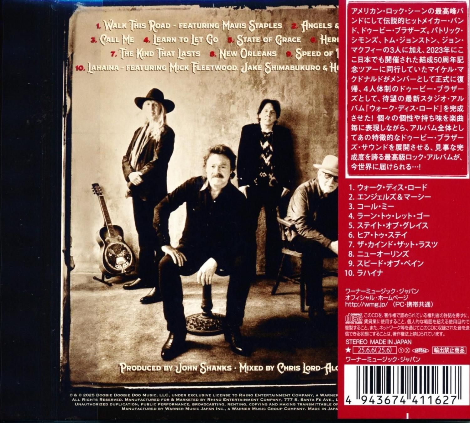 The Doobie Brothers ドゥービー・ブラザーズ / Walk This Road