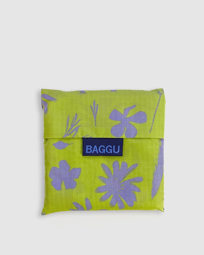 STANDARD BAGGU　サンプリントフラワー ライム - BAGGU Japan