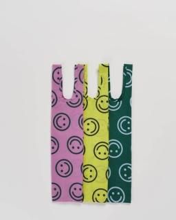 WINE BAGGU SET of 3HAPPY MIX