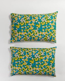 PILLOW CASE SET of 2　FLOWERBED