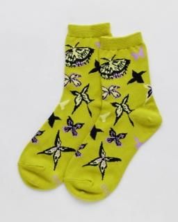 CREW SOCKBUTTERFLY KALEIDOSCOPE