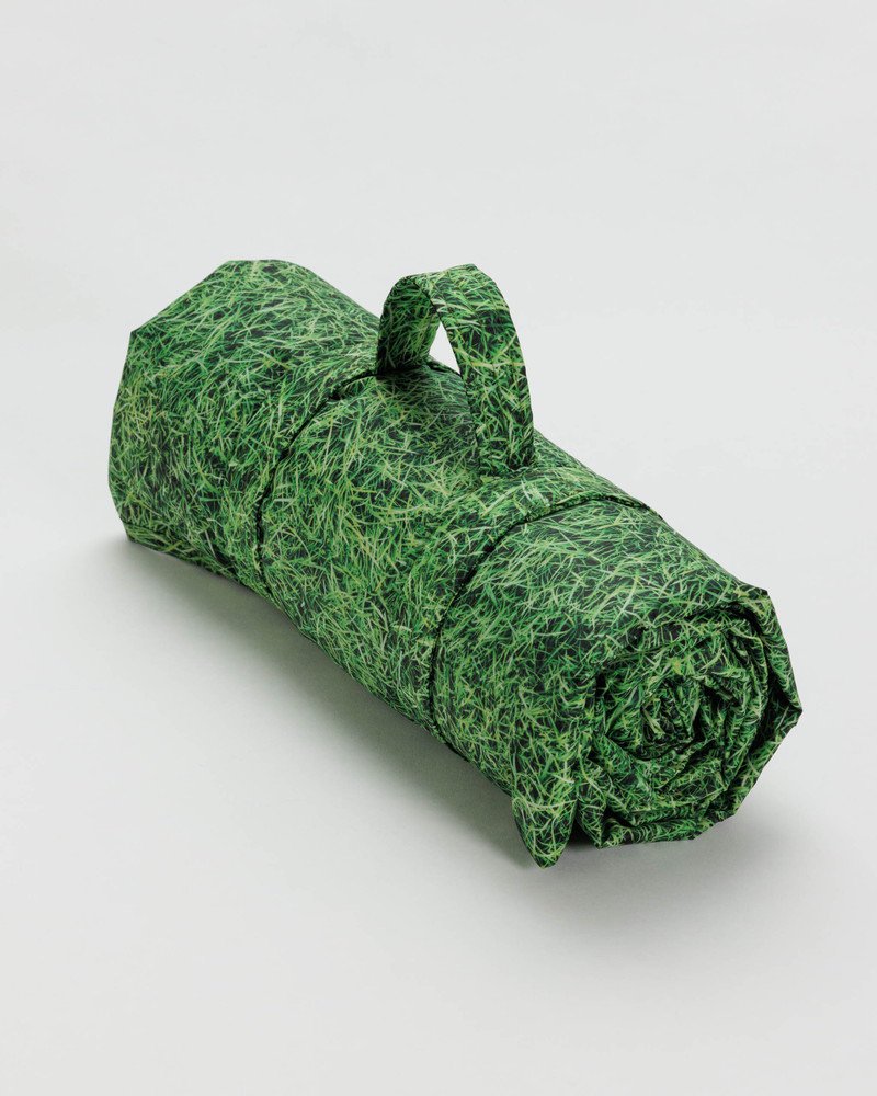 PUFFY PICNIC BLANKET　GRASS - BAGGU Japan