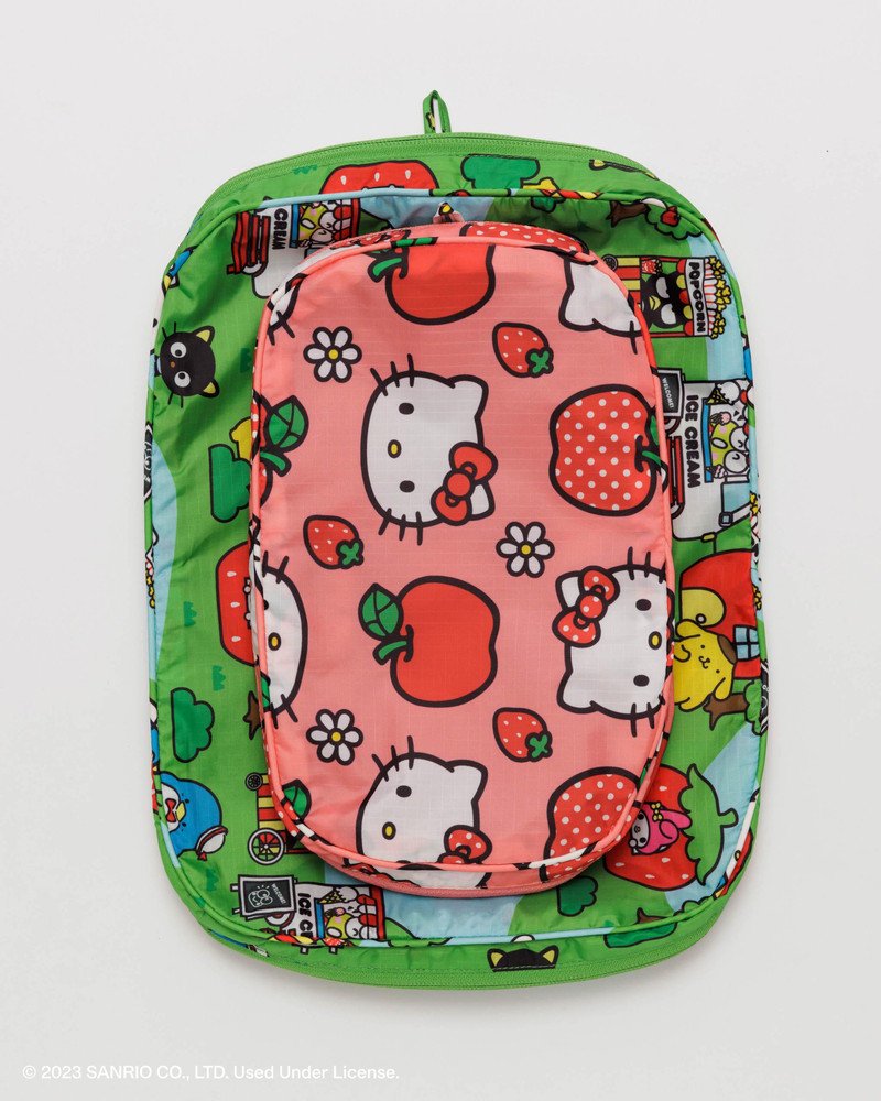 PACKING CUBE SET　HELLO KITTY AND FRIENDS - BAGGU Japan